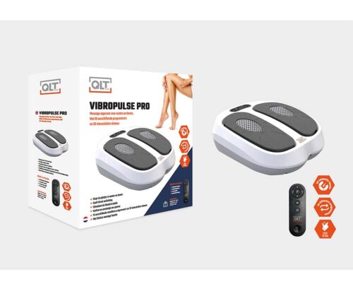 QLT VibroPulse Pro Been- en Voetmassage Apparaat | 10 programma’s | 20 Snelheden | Met afstandsbediening - Afbeelding 10