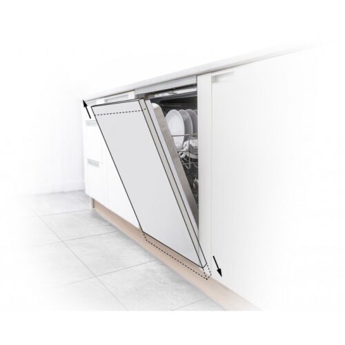 Scholtes SODV9613F Inbouwvaatwasser | 14 couverts | Automatische deuropening | 12 prog. | Besteklade | 42 dB | Energielabel C - Afbeelding 3