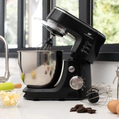 Continental Edison CERP800B multifunctionele Standmixer | Keukenmachine | 4,3L | 800 watt | Zwart - Afbeelding 2