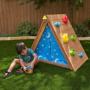 KidKraft 10278 A-Frame Hideaway & Climber | Klimmen | Verstoppen | Spelen | Hout