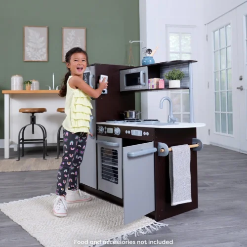 KidKraft 53260 Uptown Espresso Houten Speelkeuken | Recht model | Espresso