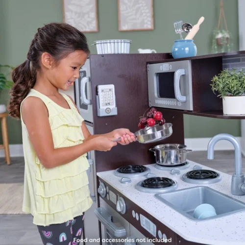 KidKraft 53260 Uptown Espresso Houten Speelkeuken | Recht model | Espresso - Afbeelding 4