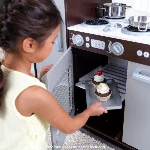 KidKraft 53260 Uptown Espresso Houten Speelkeuken | Recht model | Espresso - Afbeelding 7