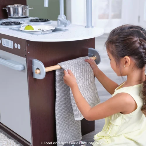 KidKraft 53260 Uptown Espresso Houten Speelkeuken | Recht model | Espresso - Afbeelding 9