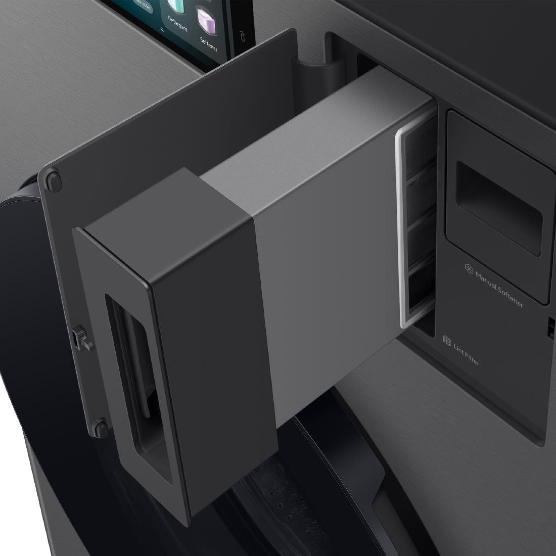 Samsung | WD18DB8995BZT1 | Bespoke AI Laundry Combo™wasdroogcombinatie | zwart | Label A - Afbeelding 2